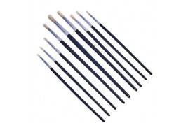 S4135 9pc Round Tipped Brush Set